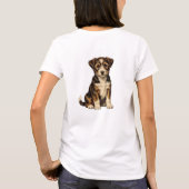 Cute Puppy Dog T-Shirt for Women | Adorable German (Achterkant)
