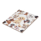 Cute Puppy Dog Tegeltje (Zijkant)