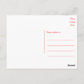 Cute Puppy Dog Thinking of You Havanese Hallo Briefkaart (Achterkant)