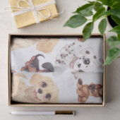 Cute Puppy Dog Tissuepapier (Geschenk)