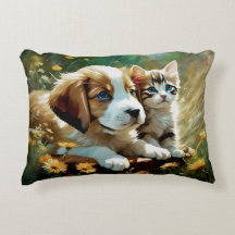 Cute Puppy en Kitten