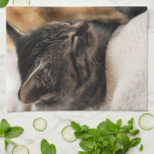 Cute Puppy en Kitten Theedoek