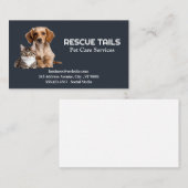 Cute Puppy en Kitten Visitekaartje (Voorkant / Achterkant)