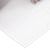 Cute Puppy English Bulldog | Vreemde kerst Tafelkleed (Gekanteld)