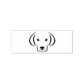 Cute Puppy Face Thunder_Cove Rubberstempel (Afrduk)