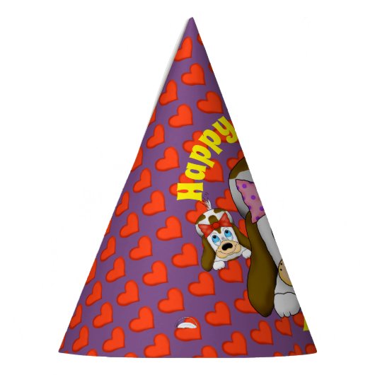 Cute Puppy Feesthoedjes (Links)