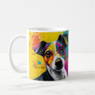 Cute Puppy Funny Dog Mixed Media Animal Pet Koffiemok