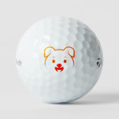 Cute Puppy Golfballen (Voorkant)