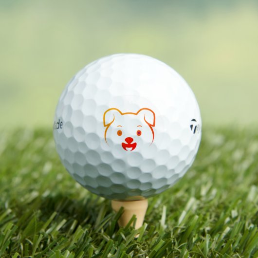Cute Puppy Golfballen (Insitu Shirt)