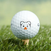 Cute Puppy Golfballen (Insitu Shirt)
