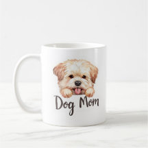 Cute Puppy Hond Moeder Design 