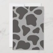 Cute puppy hond poot levensfeestje  kaart (Achterkant)