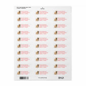 Cute Puppy Hondenliefhebber Cairn Terrier Label (Full Sheet)