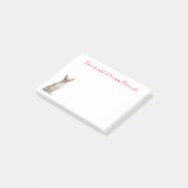 Cute Puppy Hondenliefhebber Chihuahua Post-it Note (Schuin)