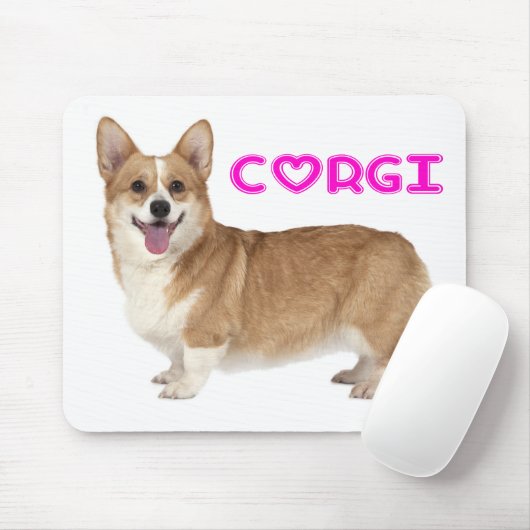 Cute Puppy Hondenliefhebber Gift Pembroke Welsh Co Muismat (Met muis)