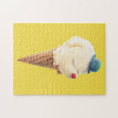 Cute Puppy Ice Cream Legpuzzel (Horizontaal)