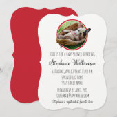 Cute Puppy in een Baseball Mitt Kaart (Voorkant / Achterkant)