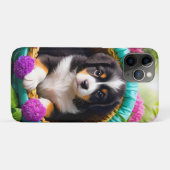 Cute Puppy in een mandje Case-Mate iPhone Case (Achterkant (horizontaal))