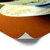 Cute Puppy in een Poster Teacup (Hoek)