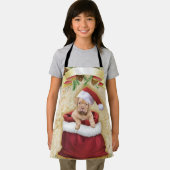 Cute Puppy in een tas met kerstspeelgoed Schort (Insitu)