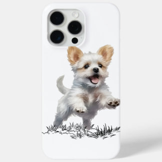 “Cute Puppy iPhone 15 Pro Max Hoesje – Aardige Hon