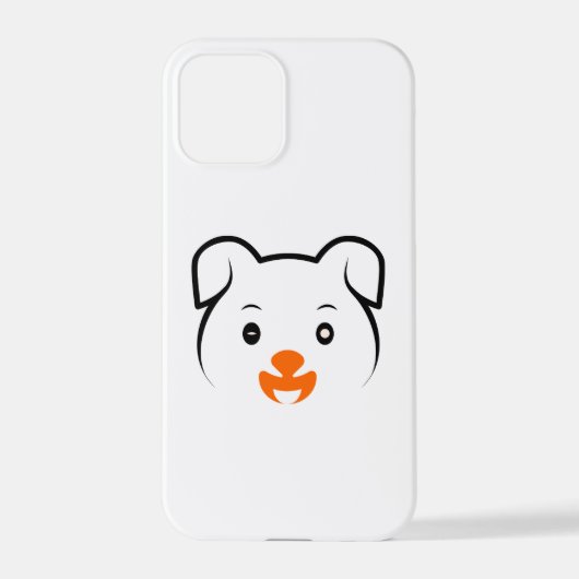 Cute Puppy iPhone Hoesje (Achterkant)