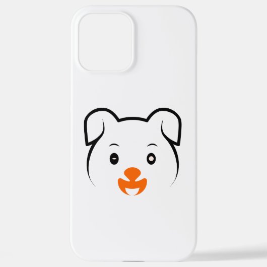 Cute Puppy iPhone Hoesje (Achterkant)
