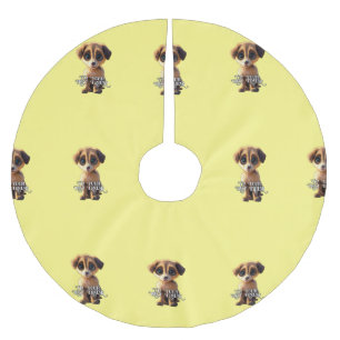 Cute puppy kerstboom rok