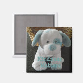 Cute Puppy - Kindness Matters Magneet (Voorkant / Achterkant)