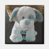 Cute Puppy - Kindness Matters Magneet (Voorkant)