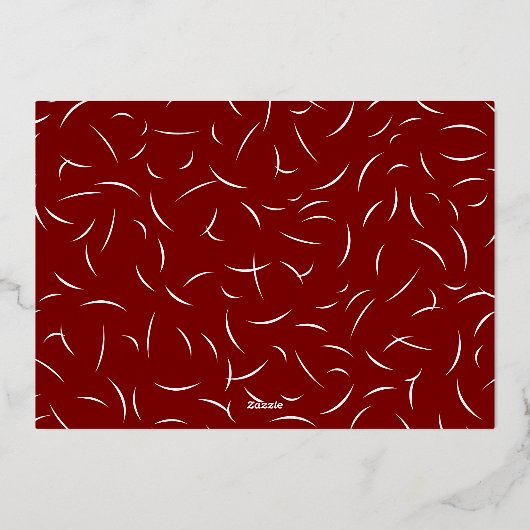 Cute Puppy Kisses Christmas Folie Feestdagenkaart (Achterkant)