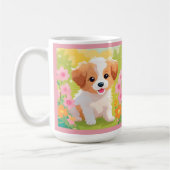 Cute Puppy Koffiemok (Links)
