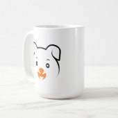 Cute Puppy Koffiemok (Voorkant links)
