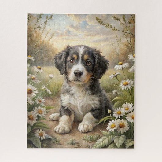 Cute Puppy Legpuzzel (Verticaal)