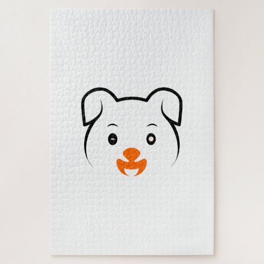 Cute Puppy Legpuzzel (Verticaal)