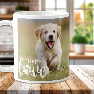 Cute Puppy Love Personal Photo Pet Hondenliefhebbe Koffiemok