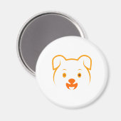Cute Puppy Magneet (Voorkant / Achterkant)