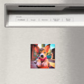 Cute Puppy Magneet (Insitu (Vaatwasser))