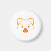 Cute Puppy Magneet (Voorkant)