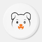 Cute Puppy Magneet (Voorkant)