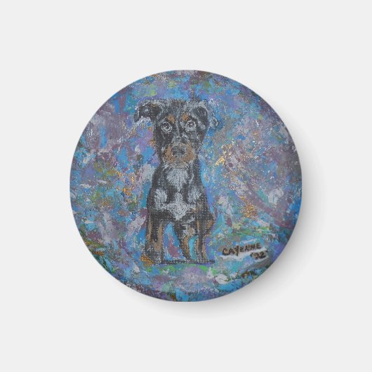 Cute Puppy Magnet (Voorkant)