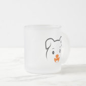 Cute Puppy Matglas Koffiemok (Voorkant rechts)