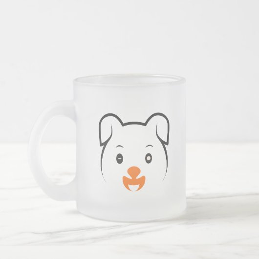 Cute Puppy Matglas Koffiemok (Links)