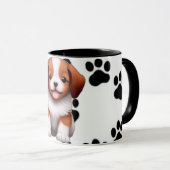 Cute puppy mok (Voorkant rechts)