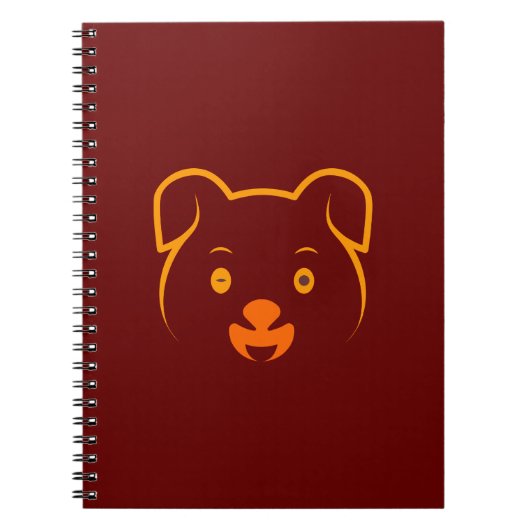 Cute Puppy Notitieboek (Voorkant)