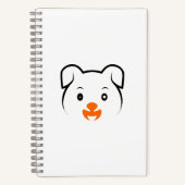 Cute Puppy Notitieboek (Voorkant)