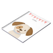 Cute Puppy Notitieboek (Linkerzijde)