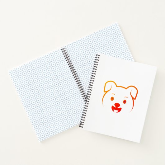 Cute Puppy Notitieboek (Binnen)
