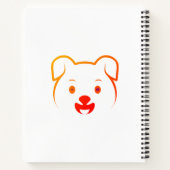 Cute Puppy Notitieboek (Achterkant)