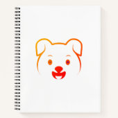 Cute Puppy Notitieboek (Voorkant)